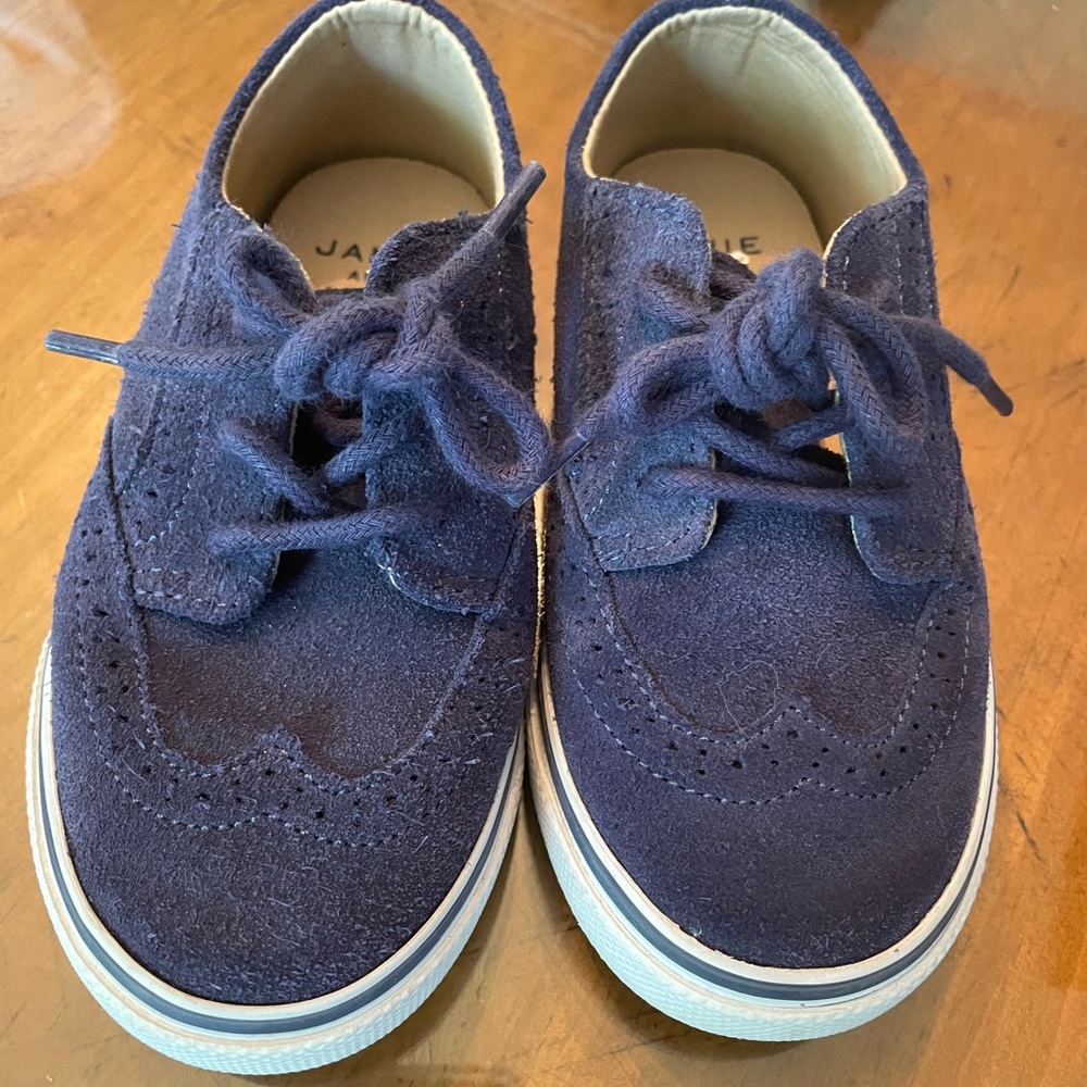 Janie and Jack suede wingtip sneaker